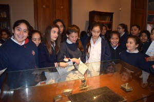 Visita guiada alumnas  de 5to ° "A" de la escuela Sarmiento